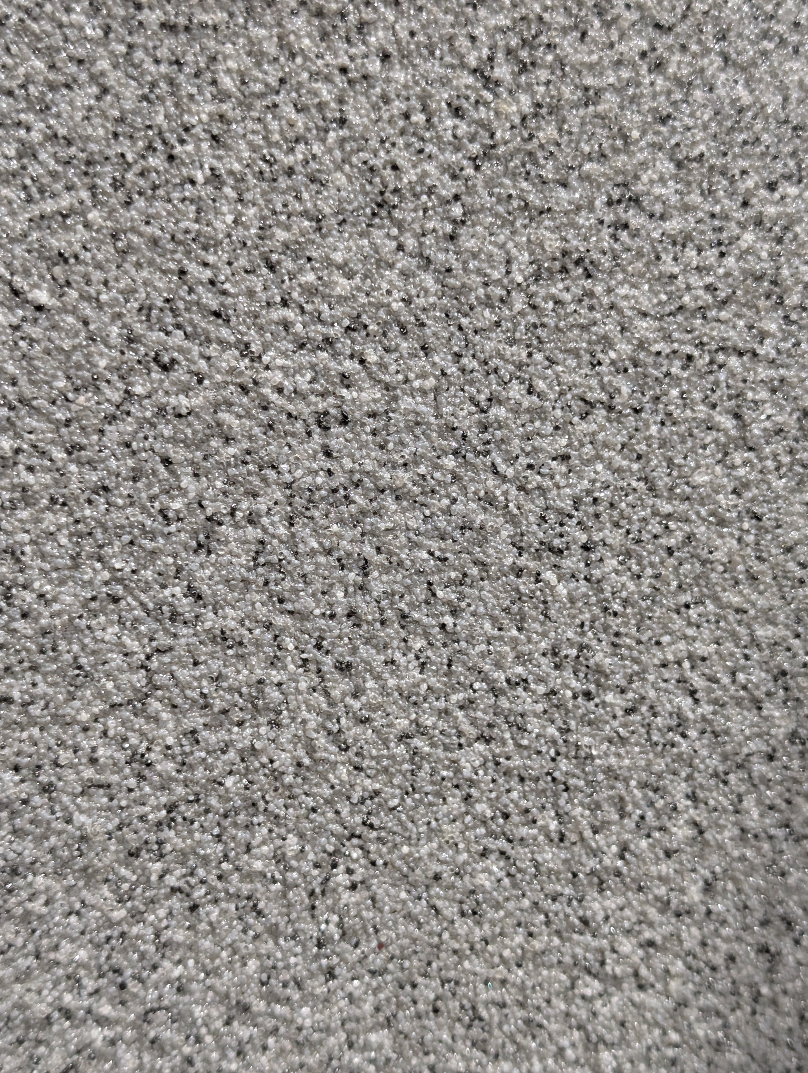Quartz epoxy dark grey sparkle